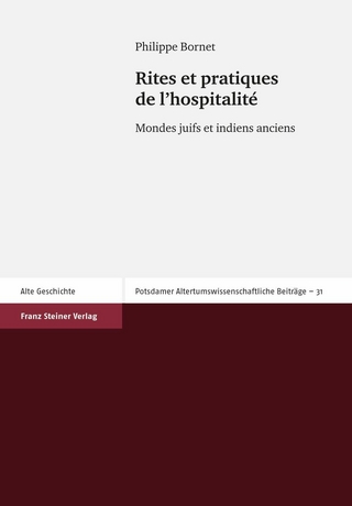 Rites et pratiques de l'hospitalité - Philippe Bornet