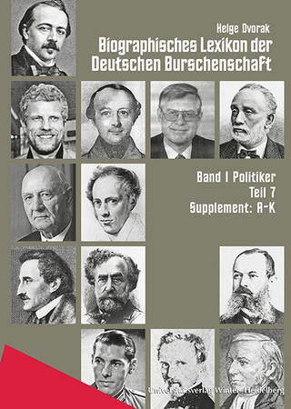 Biographisches Lexikon der Deutschen Burschenschaften / Supplement A-K - Helge Dvorak