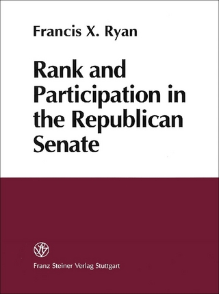 Rank and Participation in the Republican Senate - Francis X. Ryan