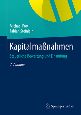 Kapitalmaßnahmen - Michael Port; Fabian Steinlein