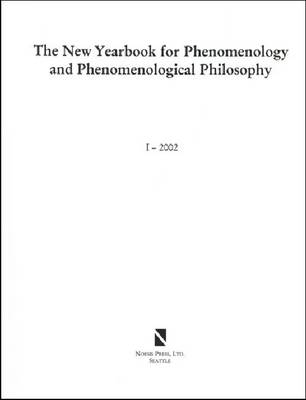New Yearbook for Phenomenology and Phenomenological Philosophy - Steven Crowell; Burt Hopkins