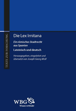 Die Lex Irniterna - Joseph Georg Wolf; Joseph Georg Wolf