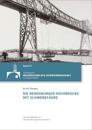 Die Rendsburger Hochbrücke mit Schwebefähre - Erich Thiesen