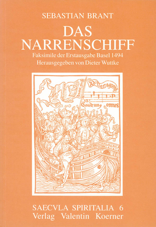 Das Narrenschiff - Sebastian Brant; Dieter Wuttke