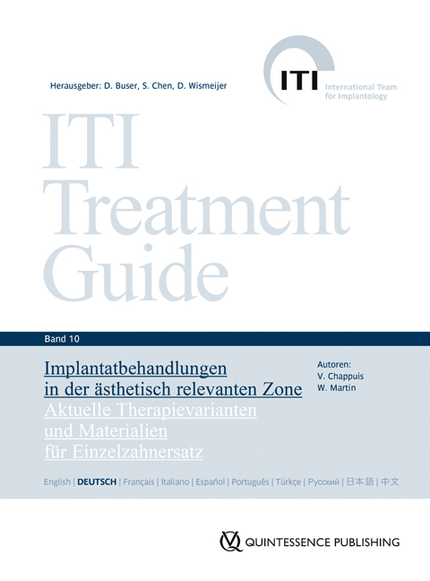 Implantatbehandlungen in der ästhetisch relevanten Zone - Vivanne Chappuis, William Martin