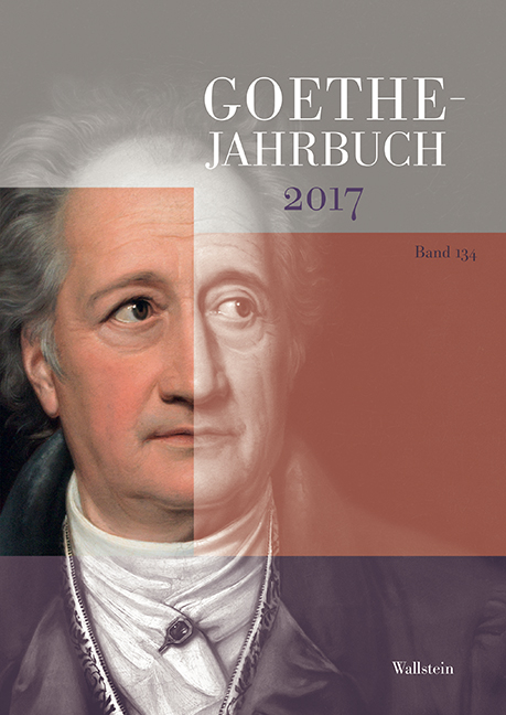 Goethe-Jahrbuch 134, 2017 - 