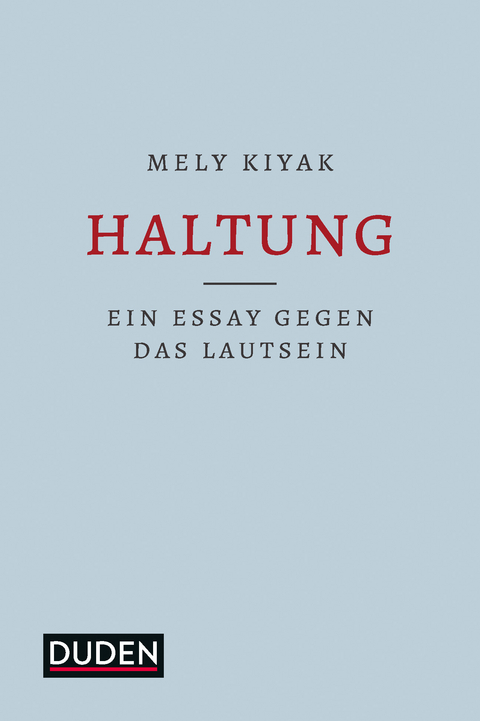 Haltung - Mely Kiyak
