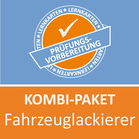 Kombi-Paket Fahrzeuglackierer Lernkarten - Michaela Rung-Kraus, Zoe Keßler