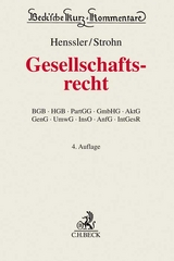 Gesellschaftsrecht - Henssler, Martin; Strohn, Lutz