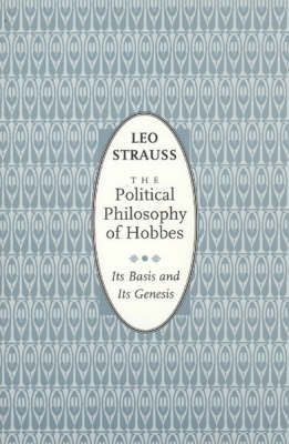 Political Philosophy of Hobbes - Strauss Leo Strauss