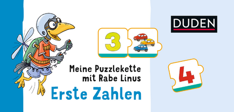 Meine Puzzlekette mit Rabe Linus – Erste Zahlen - Dorothee Raab