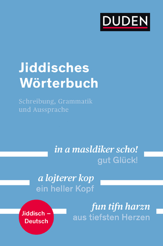 Duden - Jiddisches Wörterbuch - Simon Neuberg; Ronald Lötzsch