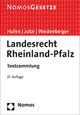 Landesrecht Rheinland-Pfalz: Textsammlung - Rechtsstand: 1. Juli 2018