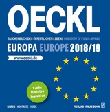 OECKL. Taschenbuch des Öffentlichen Lebens – Europa 2018/2019 – CD-ROM - Oeckl, Albert