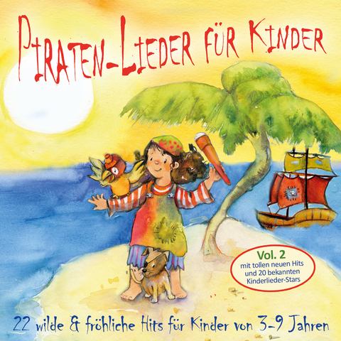 Piraten-Lieder für Kinder (Vol. 2) - Stephen Janetzko, Verschiedene Interpreten, Various Artists, Diverse Interpreten, Kati Breuer, Heiner Rusche, Christian Hüser