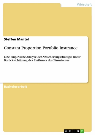 Constant Proportion Portfolio Insurance - Steffen Mantel