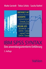IBM SPSS Syntax - Sarstedt, Marko; Schütz, Tobias; Raithel, Sascha