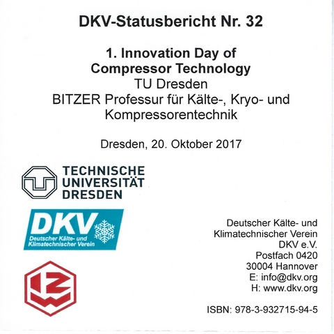 1. Innovation Day of Compressor Technology - Tobias Göpfert, Heinz Jürgensen, Bachir Bella