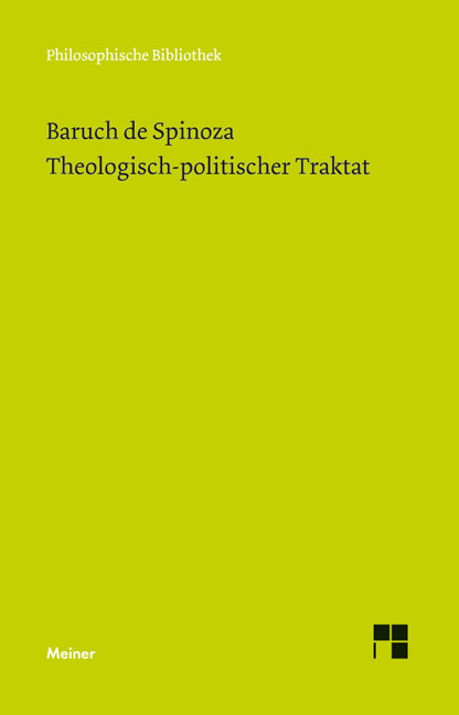 Theologisch-politischer Traktat - Baruch De Spinoza