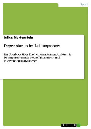 Depressionen im Leistungssport - Julius Martenstein