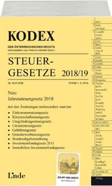 KODEX Steuergesetze 2018/19 - Bodis, Andrei; Doralt, Werner
