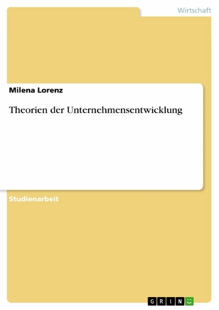Theorien der Unternehmensentwicklung - Milena Lorenz