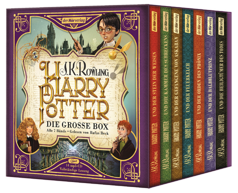Harry Potter. Die große Box zum Jubiläum - J.K. Rowling