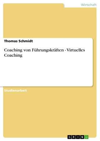 Coaching von Führungskräften - Virtuelles Coaching - Thomas Schmidt