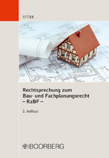 Rechtsprechung zum Bau- und Fachplanungsrecht (RzBF) - 