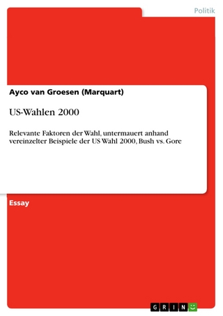 US-Wahlen 2000 - Ayco van Groesen (Marquart)