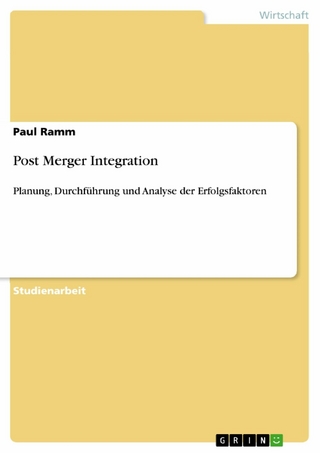 Post Merger Integration - Paul Ramm