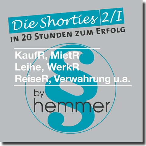 Shorties Box 2/1 (Vertragliches Schuldrecht) - Karl-Edmund Hemmer, Achim Wüst