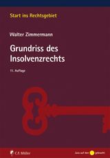 Grundriss des Insolvenzrechts - Walter Zimmermann