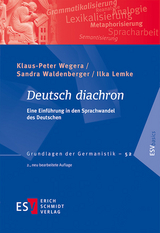 Deutsch diachron - Wegera, Klaus-Peter; Waldenberger, Sandra; Lemke, Ilka