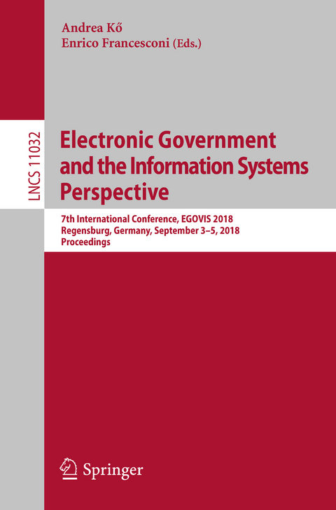 Electronic Government and the Information Systems Perspective - 