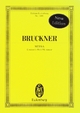 Messe e-Moll: Fassung von 1882. Chor und Bläser. Studienpartitur. (Eulenburg Studienpartituren)