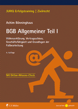 BGB Allgemeiner Teil I - Bönninghaus, Achim