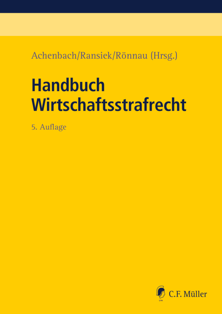Handbuch Wirtschaftsstrafrecht - 