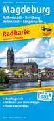 Magdeburg, Halberstadt - Bernburg, Helmstedt - Tangerhütte: Radkarte mit Ausflugszielen, Einkehr- & Freizeittipps, wetterfest, reissfest, abwischbar, GPS-genau. 1:100000 (Radkarte: RK)