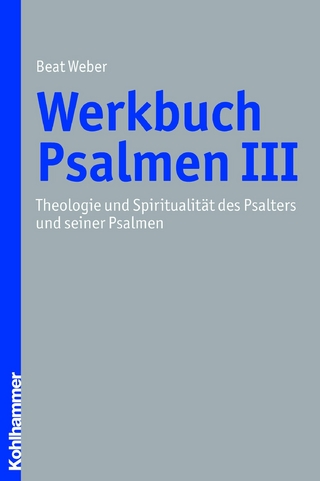 Werkbuch Psalmen III - Beat Weber-Lehnherr