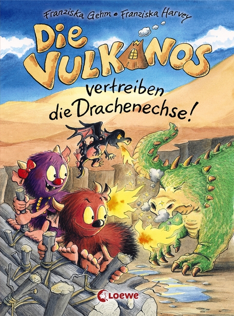 Die Vulkanos vertreiben die Drachenechse! (Band 8) - Franziska Gehm