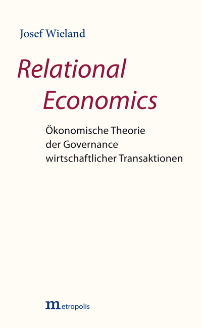 Relational Economics - Josef Wieland