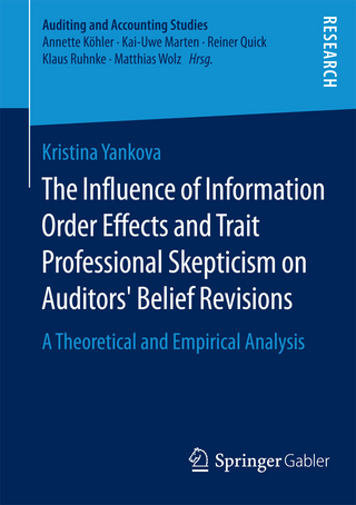 The Influence of Information Order Effects and Trait Professional Skepticism on Auditors? Belief Revisions - Kristina Yankova