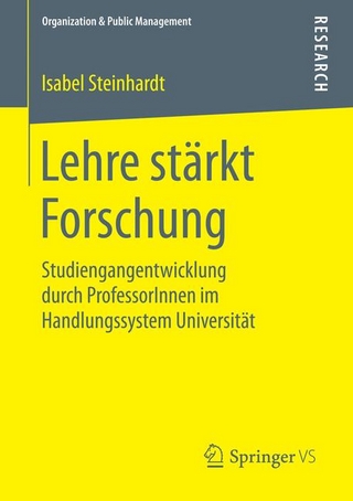 Lehre stärkt Forschung - Isabel Steinhardt