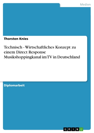 Technisch - Wirtschaftliches Konzept zu einem Direct Response Musikshoppingkanal im TV in Deutschland - Thorsten Knies