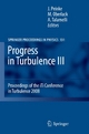 Progress in Turbulence III - Joachim Peinke; Martin Oberlack