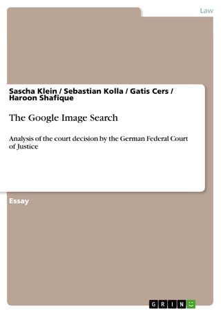 The Google Image Search - Sascha Klein; Sebastian Kolla; Gatis Cers; Haroon Shafique