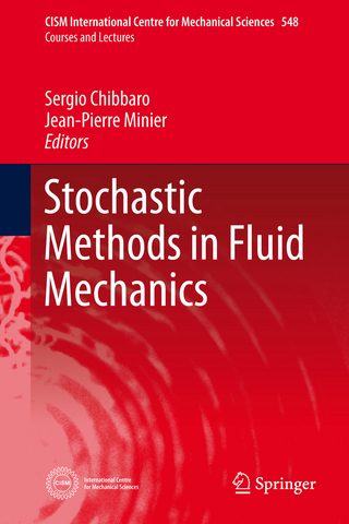 Stochastic Methods in Fluid Mechanics - Sergio Chibbaro; Sergio Chibbaro; Jean-Pierre Minier; Jean-Pierre Minier