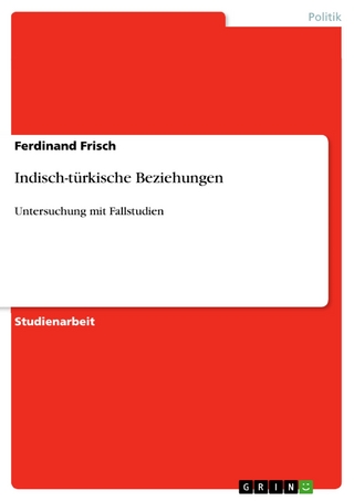 Indisch-türkische Beziehungen - Ferdinand Frisch