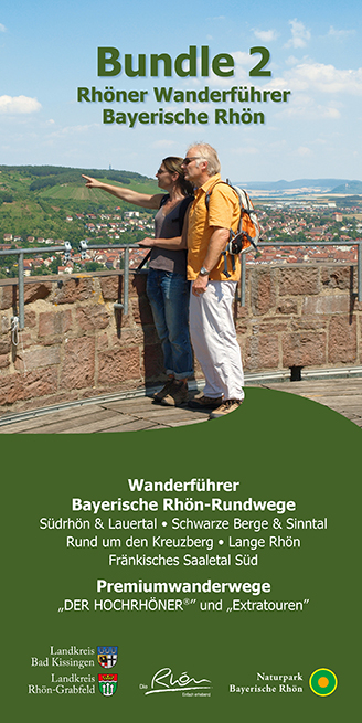 Bundel 2 Rhöner Wanderführer Bayerische Rhön - Stefan Dehler